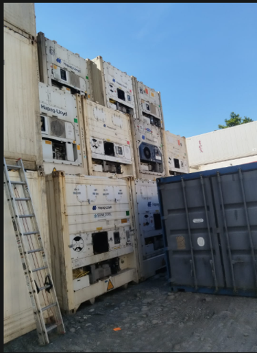 Contenedores Reefer en Terminal Caldera